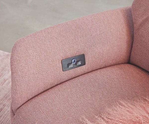 Himolla relaxfauteuil easyswing afwerking bediening