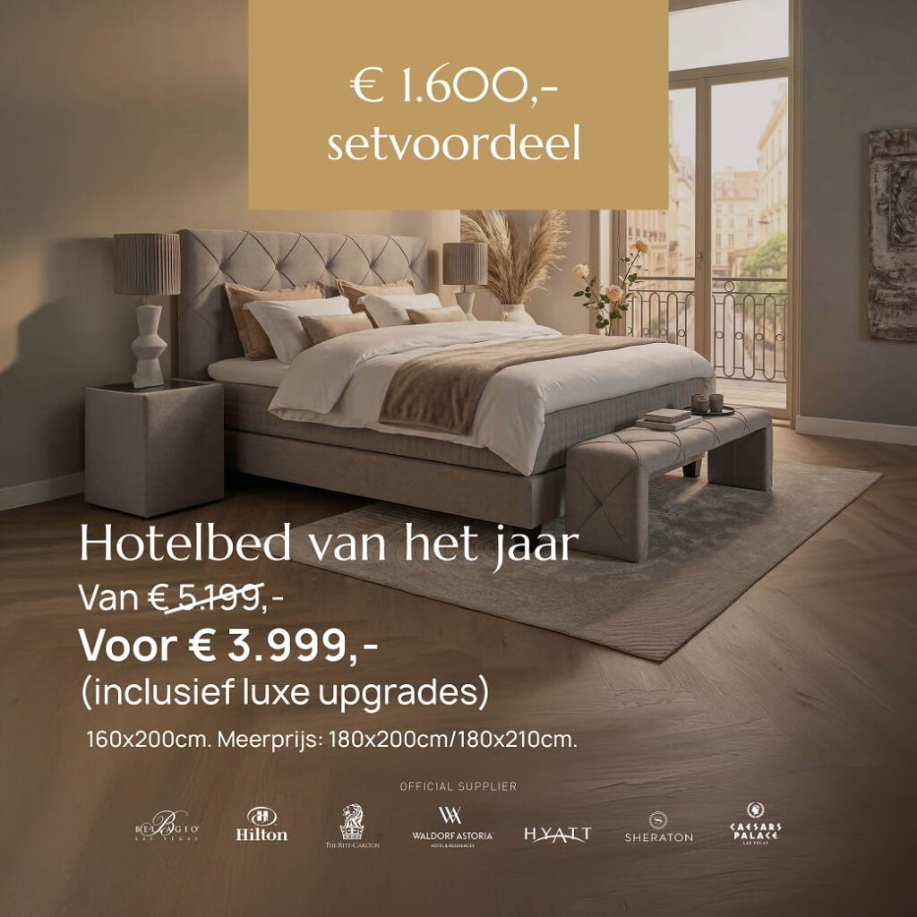 Actie Hotelbed van het jaar